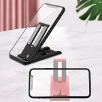 2 PCS K30 Multi-speed Adjustment Desktop Mobile Phone Bracket Notebook Folding Bracket, Pink, White, Green, Black - Image 3