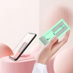 2 PCS K30 Multi-speed Adjustment Desktop Mobile Phone Bracket Notebook Folding Bracket, Pink, White, Green, Black - Image 6