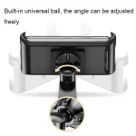 PB-41E Desktop Phone Tablet Lazy Folding Stand, Black, Silver - Image 5