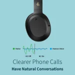 Edifier W820NB Bluetooth Wireless Noise Cancelling Sports Music Headset, W820NB White, W820NB Grey - Image 4