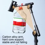 Turbo Self-locking Mobile Phone Tablet Bracket Rotatable Anti-shake Bracket, 1.4m, 1.6m Retractable, 1.6m With Remote Control - Image 6