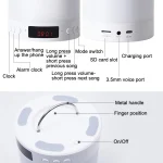 Bluetooth Speakers Pat Lights Charging Card Audio With Atmosphere Lamp, With Atmosphere Lamp - Image 3