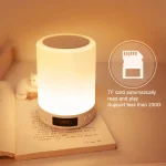 Bluetooth Speakers Pat Lights Charging Card Audio With Atmosphere Lamp, With Atmosphere Lamp - Image 4