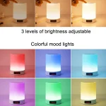 Bluetooth Speakers Pat Lights Charging Card Audio With Atmosphere Lamp, With Atmosphere Lamp - Image 6