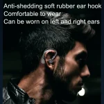 Bluetooth Business Hanging Ear Digital Display LED Sports Driving Headset, X5 Standard - Image 6