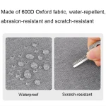 Baona BN-A003 Multifunctional Folding Data Cable Protection Bag, BN-A003 - Image 4