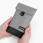 Baona Waterproof Data Cable Protective Bag, Spec:, Small (Gray), Small (Black), Large (Gray), Large (Black), Hidden Buckle Small (Gray), Hidden Buckle Small (Black), Hidden Buckle large (Gray)... - Image 6