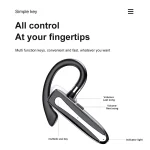 530 Business Model Hanging Ear Stereo Bluetooth Headset, 530 Single Earphone - Image 4