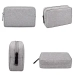 DY01 Digital Accessories Storage Bag, Spec:, Small (Maid Gray), Small (Beauty Pink), Small (Mysterious Black), Small (Sky Blue), Small (Navy Blue), Small (Dark Gray), Large (Maid Gray)... - Image 4