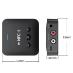 AFK-A10 NFC Bluetooth Receiver Transmitter AUX Car Speaker Receiver - Image 2