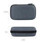 YK02SJ Headphone Hard Disk Shockproof Storage Box, SM08 (Navy Blue), SM08 (Mysterious Black), SM08 (Dark Gray) - Image 3