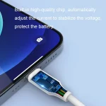 ROMOSS CB251V 3.5A USB To 8 Pin+Type-C+Micro USB 3 In 1 Charging Cable, Length:, 0.6m, 1.2m, 1.8m - Image 4