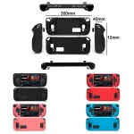 All-Inclusive Silicone Cover With Button Cap For Steam Deck, (Black), (Blue), (Red), (Pink) - Image 2