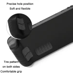 All-Inclusive Silicone Cover With Button Cap For Steam Deck, (Black), (Blue), (Red), (Pink) - Image 4