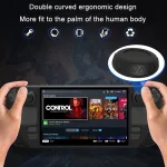 All-Inclusive Silicone Cover With Button Cap For Steam Deck, (Black), (Blue), (Red), (Pink) - Image 6
