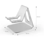 3-gear Adjustable Lazy Metal Mobile Phone Tablet Bracket, Silver, Rose Gold, Black - Image 2