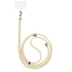 3 PCS Phone Lanyard Adjustable Detachable Neck Cord With Card, NO.25 Yellow Pink Gray, NO.46 red pink yellow