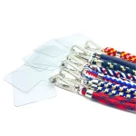 3 PCS Phone Lanyard Adjustable Detachable Neck Cord With Card, NO.25 Yellow Pink Gray, NO.46 red pink yellow - Image 2