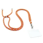 3 PCS Phone Lanyard Adjustable Detachable Neck Cord With Card, NO.25 Yellow Pink Gray, NO.46 red pink yellow - Image 3