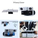 JYS JYS-P5151 For PS5 12 In 1 Handle Charger + Rocker Cap + Privacy Cover + Silicone Cover + Bracket Set, JYS-P5151 - Image 4