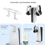JYS JYS-P5151 For PS5 12 In 1 Handle Charger + Rocker Cap + Privacy Cover + Silicone Cover + Bracket Set, JYS-P5151 - Image 5