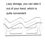 IPLAY HBX-433 Gamepad Transparent Desktop Display Stand For PS4 / PS5 / PS3 / Xbox / Switch - Image 3