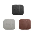 SUMITAP STHP-C40 Leather Square Magnetic Sheet Magnetic Car Phone Holder Accessories, STHP-C40 Black, STHP-C40 Gray, STHP-C40 Brown - Image 2
