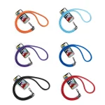 Mobile Phone Mountaineering Rope Lanyard  Can Be Hung Neck Or Crossbody, Black, Orange, Sky Blue, Red, Gem Blue, Violet, Brick Orange - Image 2