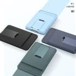 CY133H Silicone Magnetic Phone Holder with Card Holder Function, Magnetic(Black), Magnetic(Dark Blue), Magnetic(Light Blue), Magnetic(Green) - Image 2