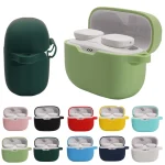 For JBL T230NC TWS Wireless Bluetooth Headphones Silicone Case, White, Mint Green, Pink, Black, Red, Yellow, Matcha Green, Ink Green, Sky Blue, Afternoon Blue - Image 2