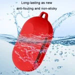 2 PCS Bluetooth Earphone Silicone Cover For Samsung Galaxy Buds, Black, White, Red, Light Blue - Image 6