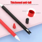 2 PCS Cartoon Touch Silicone Pen Case For Apple Pencil 2 - Image 5
