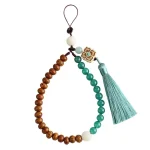 Braided Rope Mobile Phone Lanyard Tassel Bodhi Phone Case Pendant Wrist Rope - Image 2