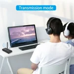 D09 2 In 1 AUX Wireless Bluetooth Receiver RCA Fiber Coaxial Bluetooth Transmitter - Image 6