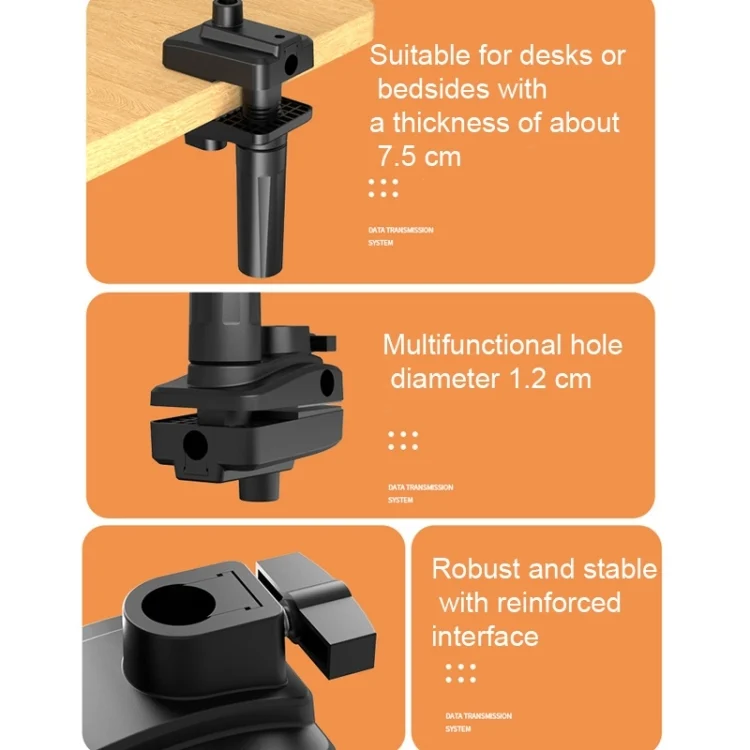 TBD0602750305_B3.webp Bedside Desktop Universal Telescopic Lazy Mobile Phone Tablet Bracket,Style:, 50cm Phone, 80cm Phone, 100cm Phone, 50cm Tablet, 80cm Tablet, 100cm Tablet - Image 4