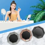 Metal Ring Buckle Live Rotating Magnetic Suction Car Desktop Tablet Folding Phone Bracket, Black, Silver, Rose Red, Bagua Map - Image 6