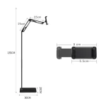 Mobile Phone Live Broadcast Bedside Lifting Bracket, 135cm Cantilever Floor Model, 135cm Floor Model, 155cm Cantilever Floor Model, 175cm Cantilever Floor Model, 175cm Floor Model - Image 7
