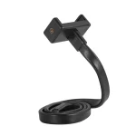 DiHao Bending Adjustment Hose Mobile Phone Live Broadcast Support, DiHao Hose+Double Hole Phone Clip - Image 2
