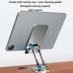 Portable Mobile Phone Tablet Desktop Stand, K5 Not Expansion Silver, K5 Not Expansion Gray, K5 Silver, K5 Gray, All Metal Silver, All Metal Gray, Round Swivel Silver, Round Swivel Dark Grey... - Image 4