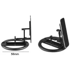 MagSafe Aluminum Alloy Magnetic Phone Holder, Black, Gray, Silver, Red, Green - Image 3