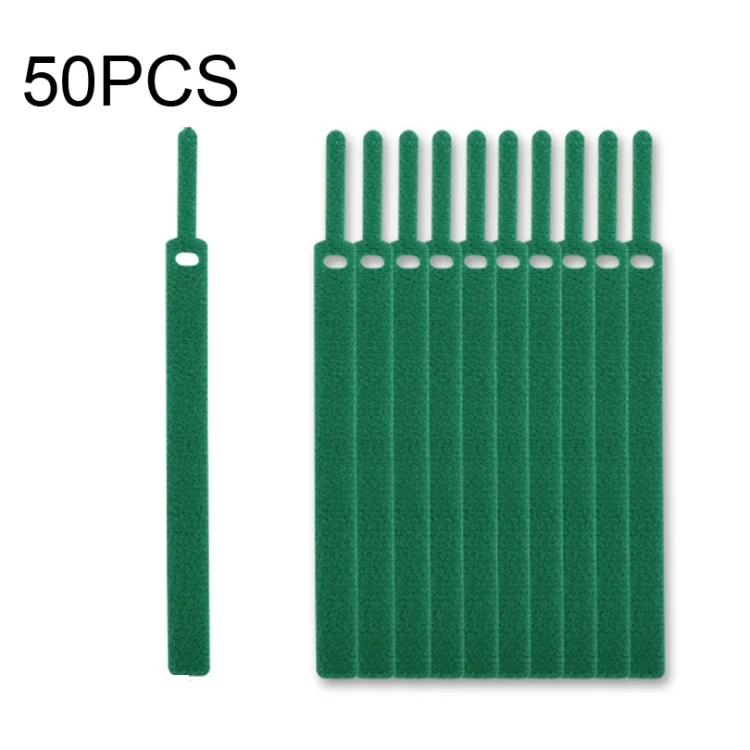 50 PCS Needle Shape Self-adhesive Data Cable Organizer Colorful Bundles, 10 x 130mm, 12 x 115mm