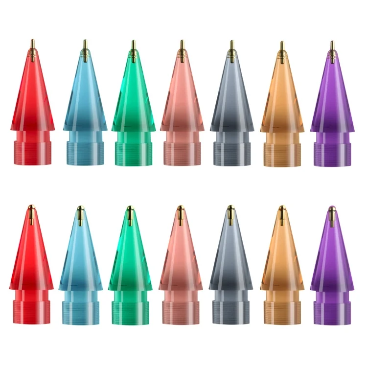 TBD0602858801_B1.webp For Apple Pencil 1/2 2pcs Stylus Transparent Replacement Needle Nib, Spec:, Extended (Red), Extended (Blue), Extended (Green), Extended (Pink), Extended (Gray), Extended (Gold), Extended (Purple)... - Image 2