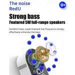 RBT-G30 Mirror Colorful Light Effect Subwoofer Bluetooth Alarm Clock Audio, Spec:, Sensor Version (Black), Sensor Version (White), Sensor Version (Pink), Voice Version (Black), Voice Version (White... - Image 5