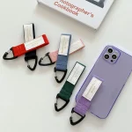 3PCS Mobile Phone Case Wrist Strap Lanyard School Bag Pendant Decoration, White, Navy, Orange, Pink, Black, Rose Red, Yellow, Blue, Green, Red, Beige, Dark Red, Dark Blue, Purple, Lavender - Image 4