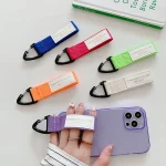 3PCS Mobile Phone Case Wrist Strap Lanyard School Bag Pendant Decoration, White, Navy, Orange, Pink, Black, Rose Red, Yellow, Blue, Green, Red, Beige, Dark Red, Dark Blue, Purple, Lavender - Image 6