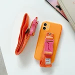 2PCS Crossbody Adjustable Phone Strap Phone Case Camera Bag Lanyard, Orange, Red, Blue, Purple - Image 6