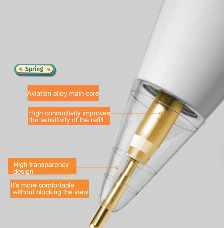 TBD0602897701_B2.webp For Apple Pencil 1/2 Transparent Replacement Pen Tip Transform Nib,Style:, 5.0 Golden Needle, 6.0 Golden Needle, 7.0 Golden Needle, 5.0 Silver Needle, 6.0 Silver Needle, 7.0 Silver Needle - Image 3