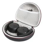 For JBL T450BT/500BT  Wireless Headset Storage Case Bag, White Velvet Lining, Black Lining - Image 5