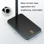 SSKY L10 Home Cantilever Ground Phone Holder Tablet Support Holder, Style:, L10 Fixed (White), L10 Fixed+Phone Clip+Desktop Clip (Black), L10 Fixed+Phone Clip (Black)... - Image 3