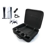 For PS5 Slim Game Console EVA Storage Bag Handbag Carrying Case, 1959 Black, 1959 Gray - Image 4